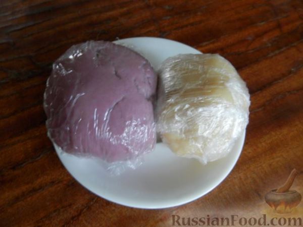Слоёно-песочное печенье "Лотосы" с кокосовой начинкой